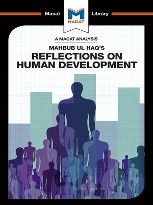 cover image of A Macat Analysis of Reflections on Human Development